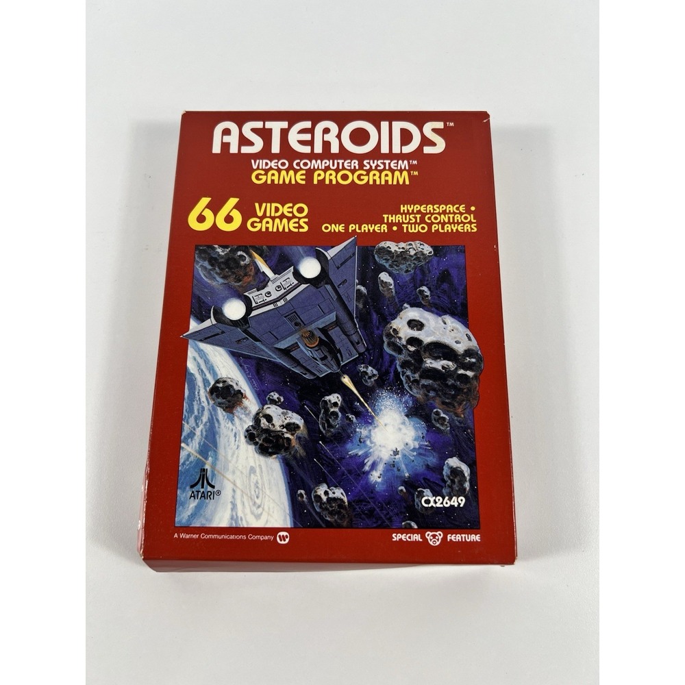 Asteroids ~ Atari 2600, 1981 ~ Untested